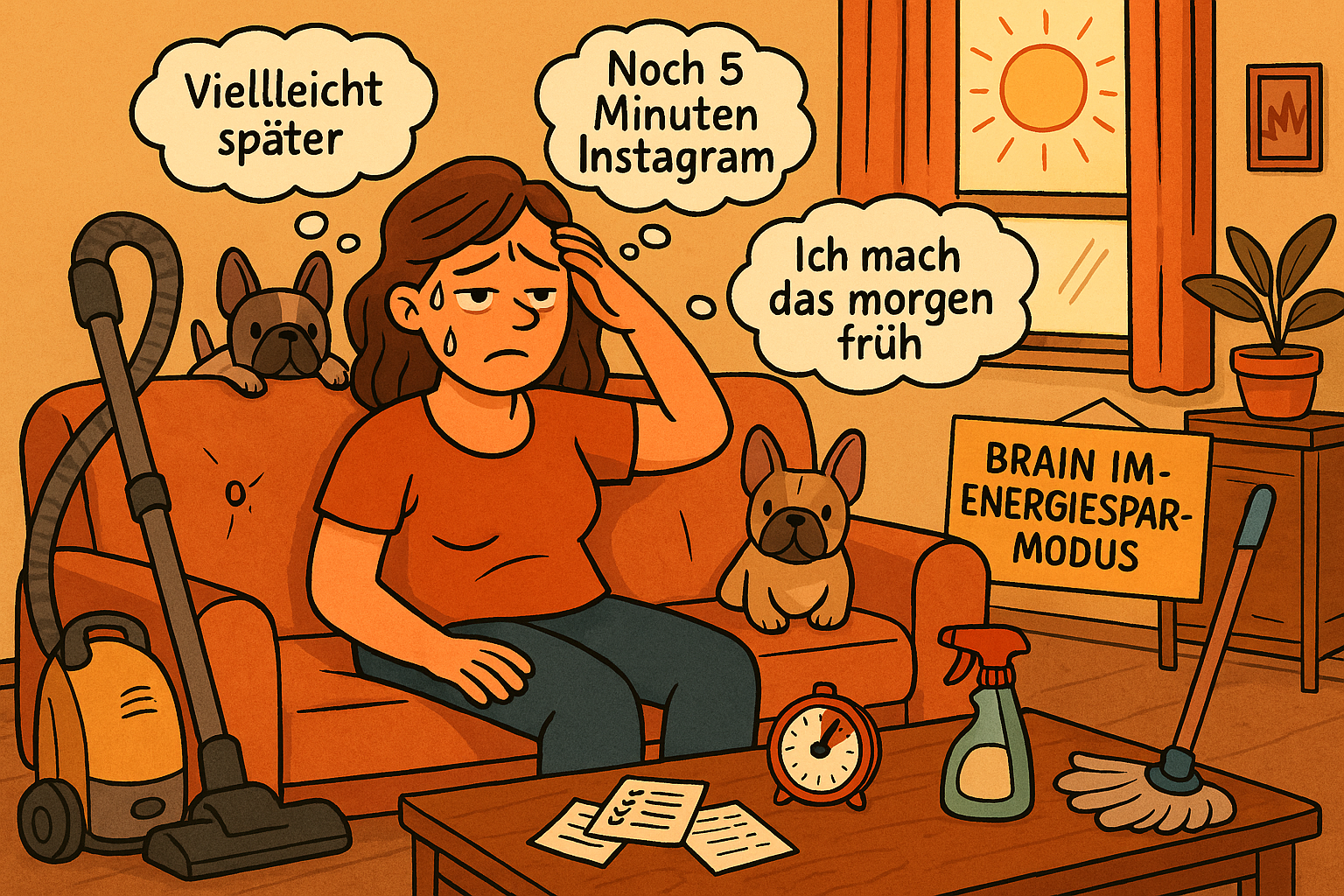 „Ich mach das später… ganz bestimmt!“ – Warum Aufschieben bei ADHS zum Alltag gehört (und was daran eigentlich so anstrengend ist)