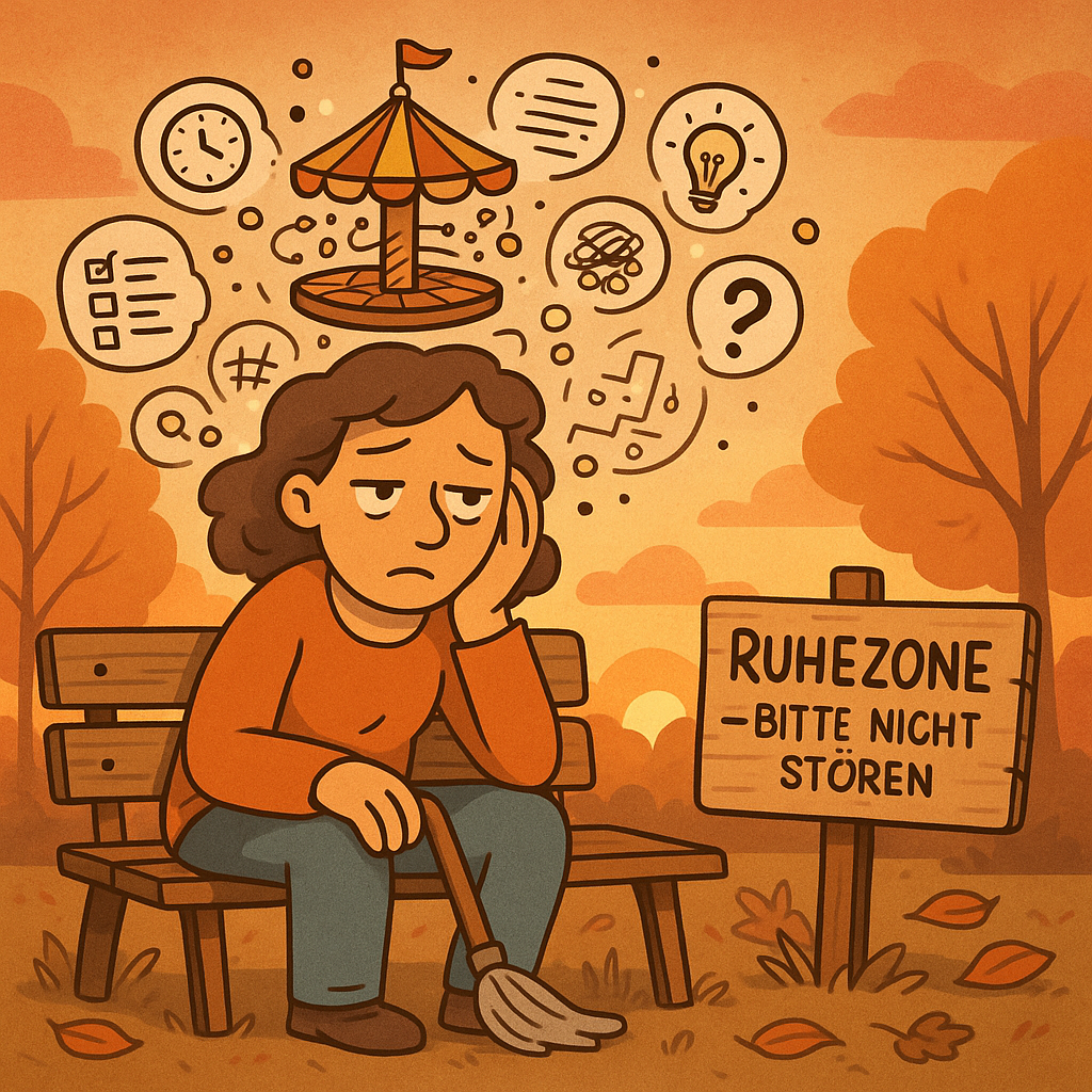 „Kann mal bitte jemand den Pause-Knopf drücken?“ – ADHS und der Wunsch nach innerer Ruhe