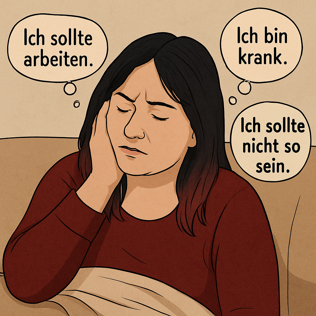 Wenn der Körper krank ist – und das schlechte Gewissen gesund